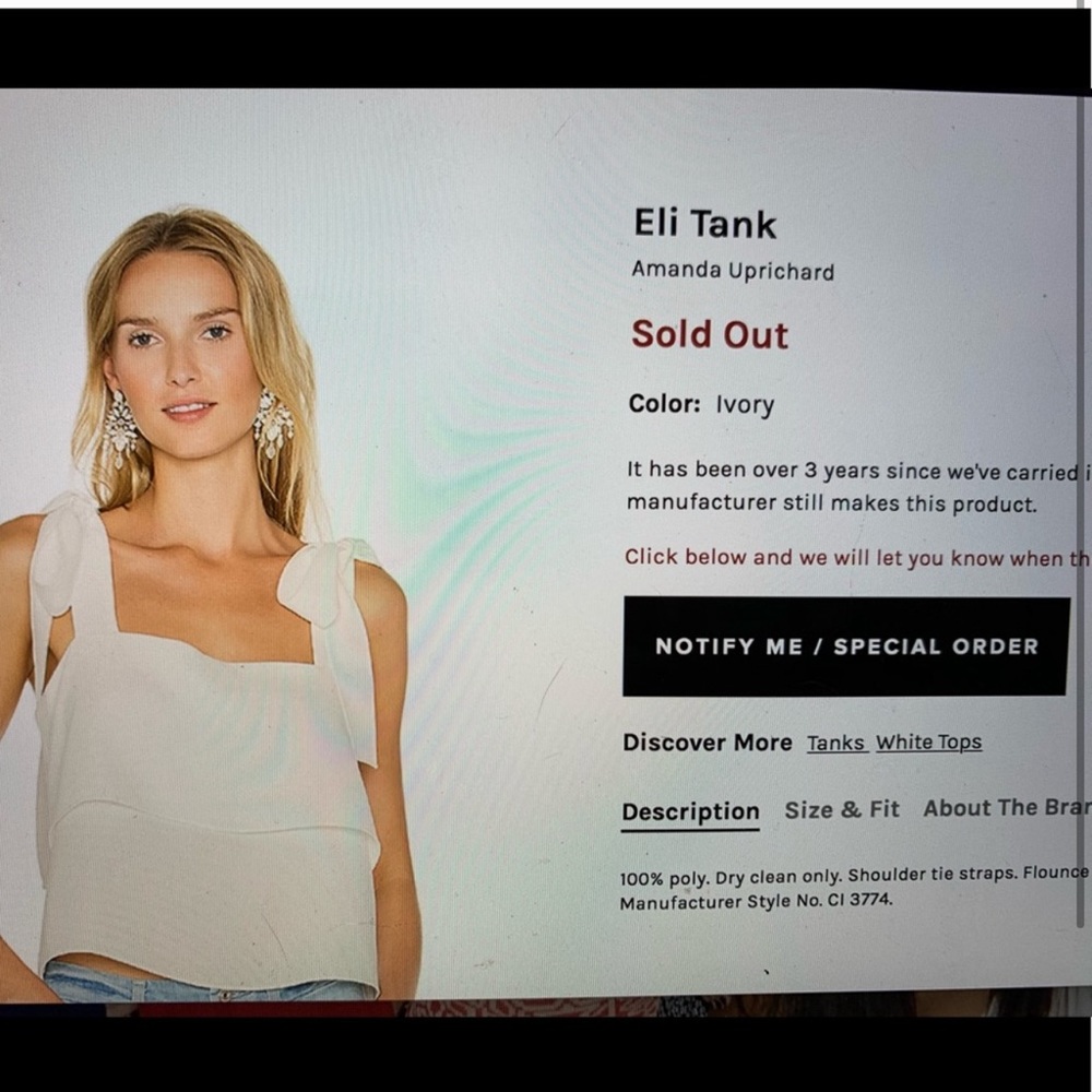Amanda Uprichard- Eli Tank